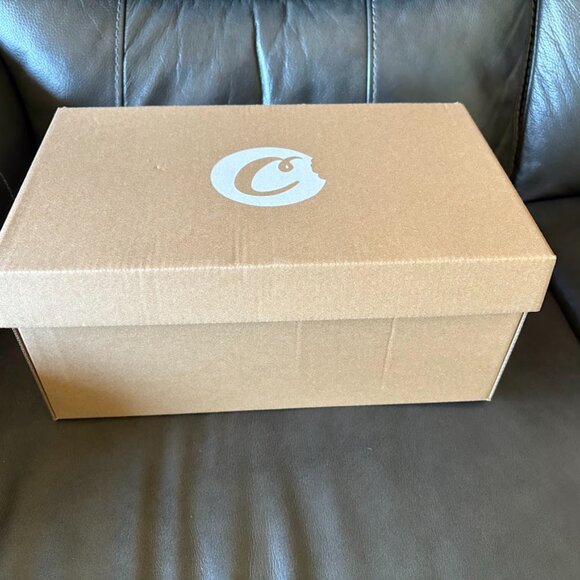 Cookies Original Logo Faux Leather Slides Men\'s size 11 (44) - Brand New in Box! main image 5